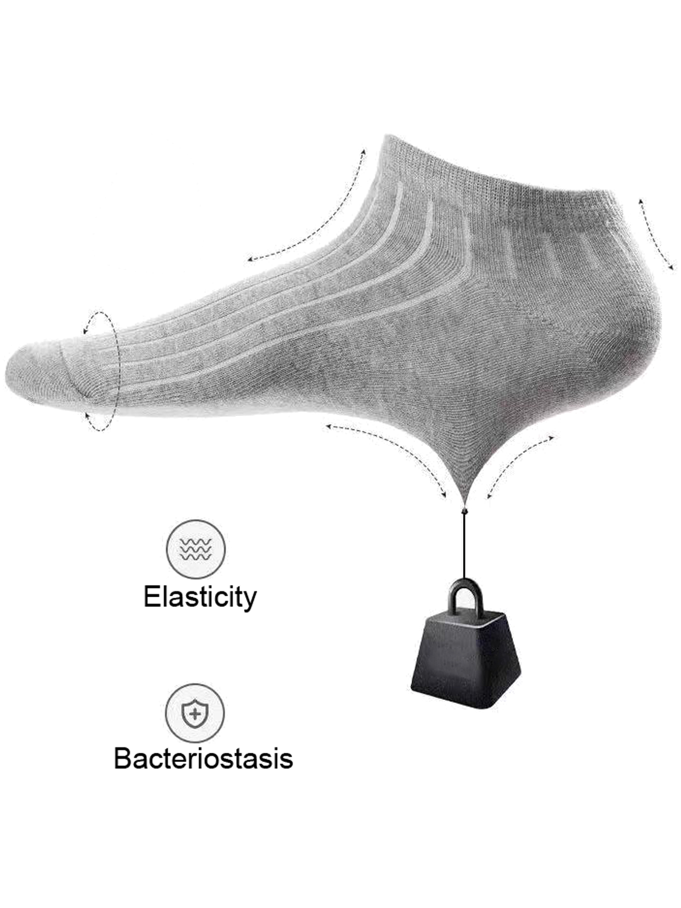 5/10 paia di calzini da uomo,  - Ankle Sock Low Cut recensione e prezzo